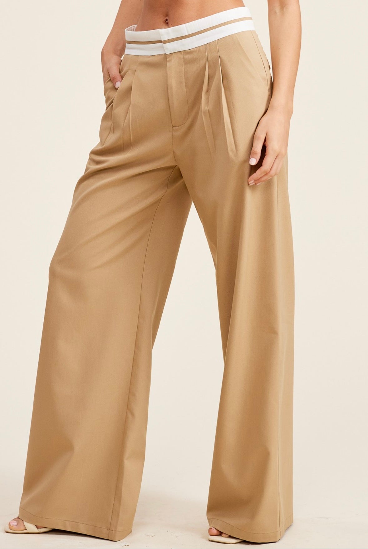 Beige Trouser