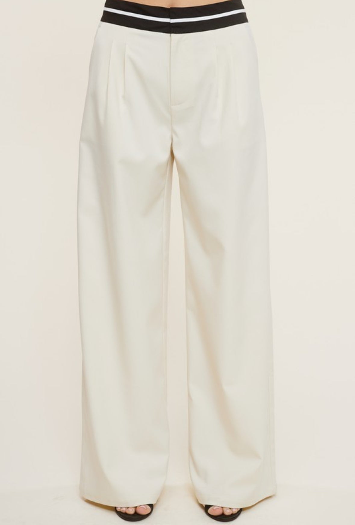 Waistband Detail Trouser