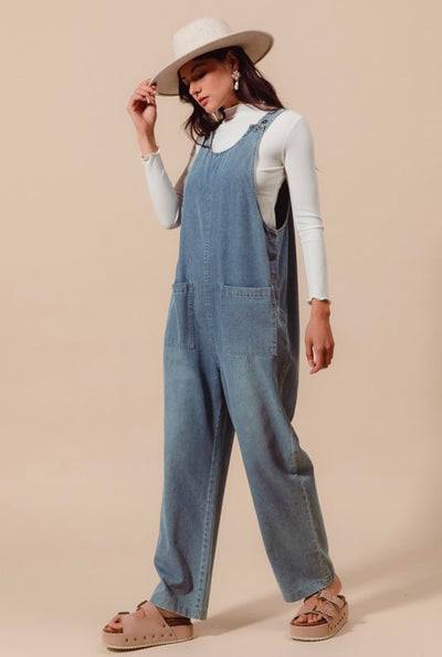 Casual Denim Overall PREORDER 11/30/24 Aprox