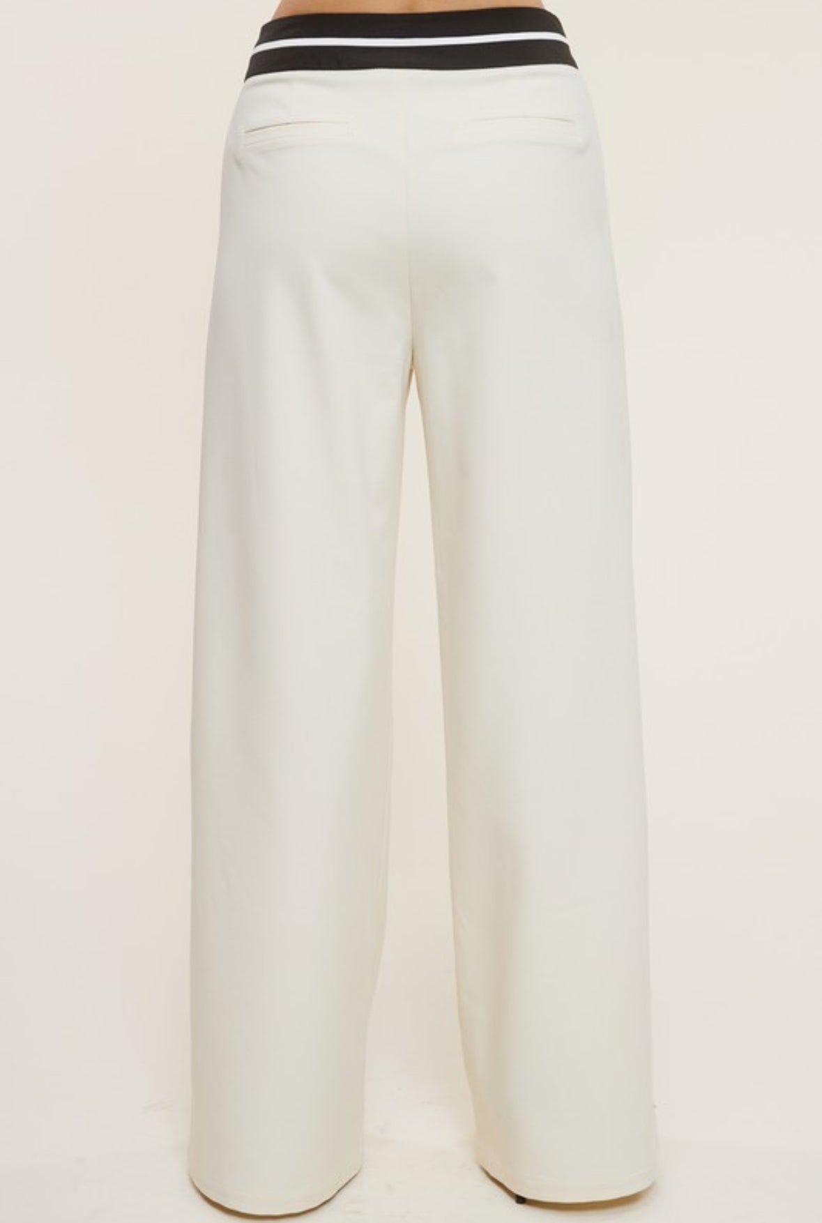 Waistband Detail Trouser