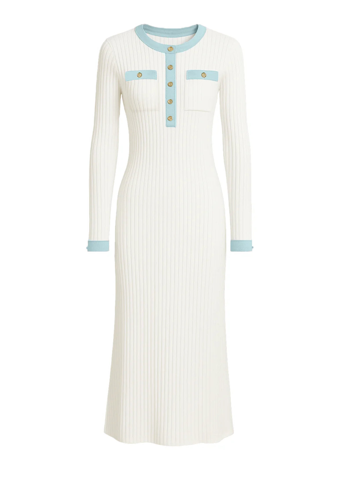 White Knit Dress