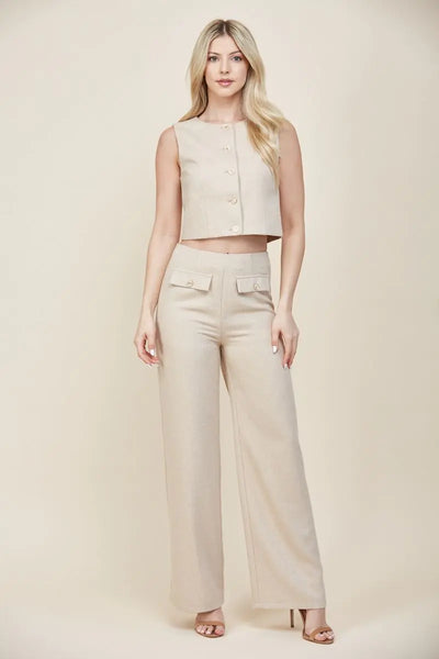 Crop & Pant Set (FINAL SALE)