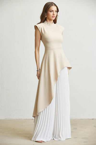 Color Block Top & Pant Set    PREMIUM COLLECTION