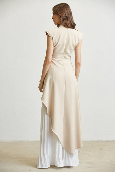 Color Block Top & Pant Set    PREMIUM COLLECTION