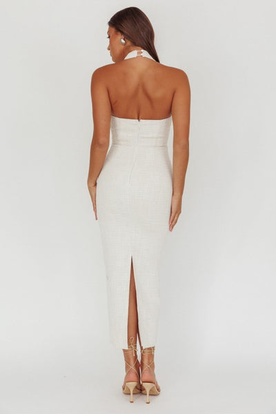 Textured Midi Dress PREORDER January/10/2026 Aprox