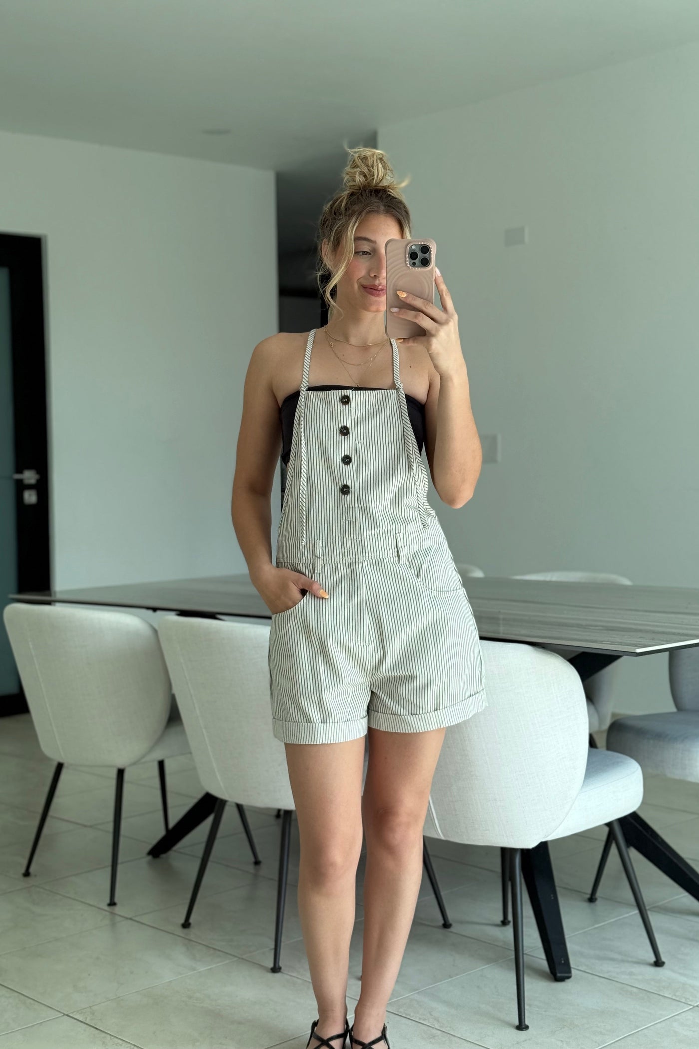 Striped Romper